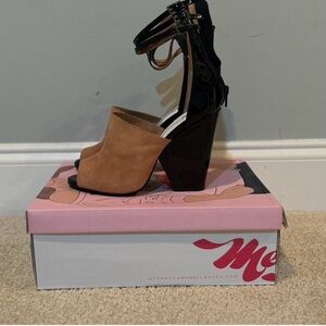 Jeffrey Campbell Black and Brown Heels
